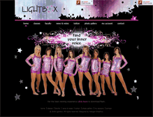 Tablet Screenshot of golightbox.com